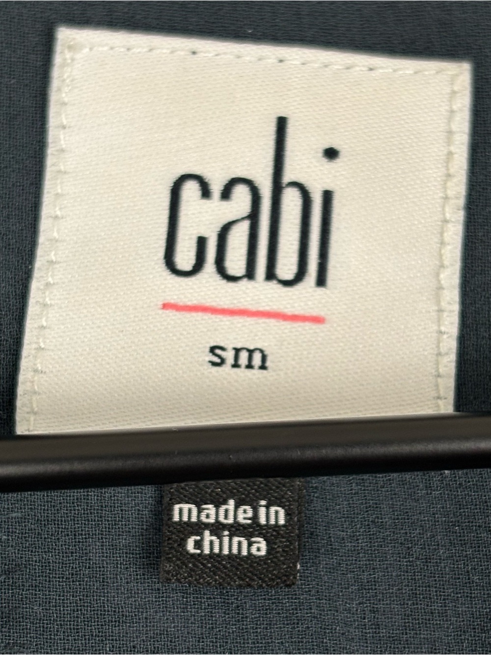 Cabi Top Womens Small Dark Teal Purple Evermore Blouse Chiffon Sleeveless 3065 - Picture 3 of 11
